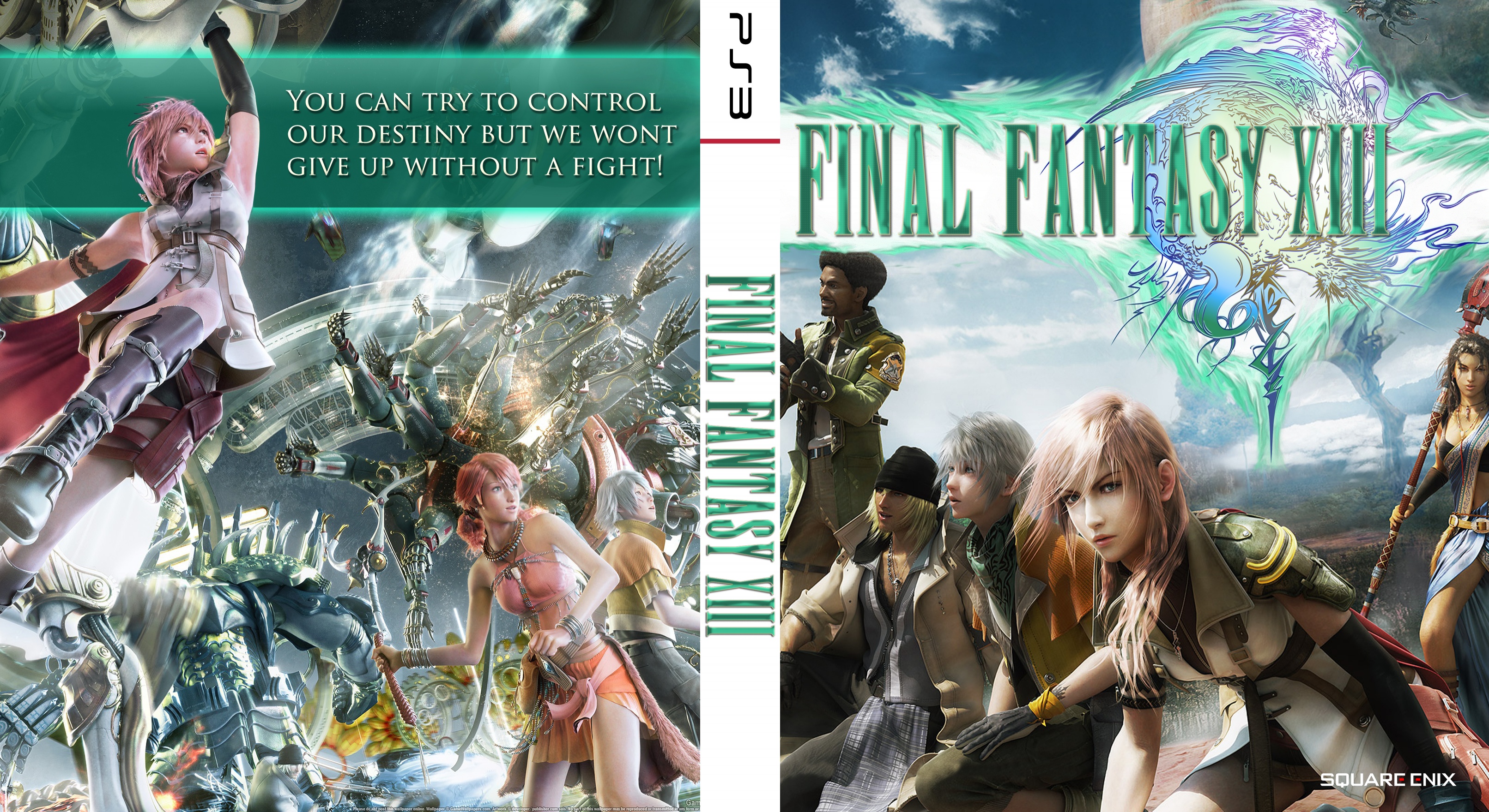 Final Fantasy XIII Cover box cover