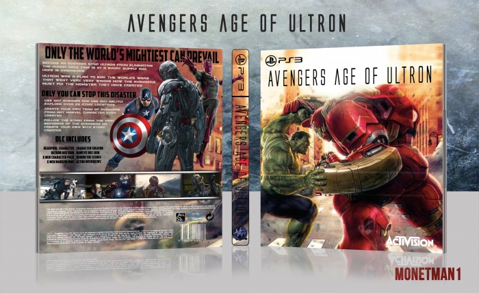 Avengers: Age Of Ultron box art cover