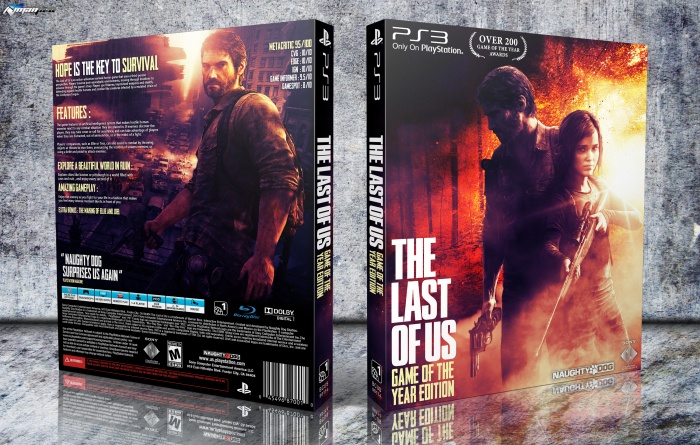 The Last of Us: Game of The Year Edition box art cover