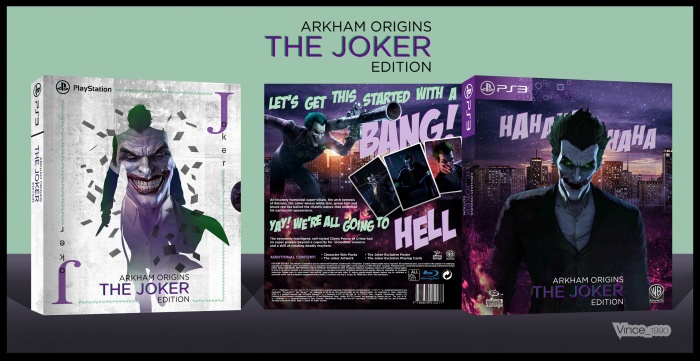 Batman: Arkham Origins - The Joker Edition box art cover