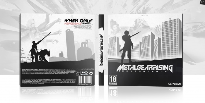 Metal Gear Rising: Revengeance box art cover