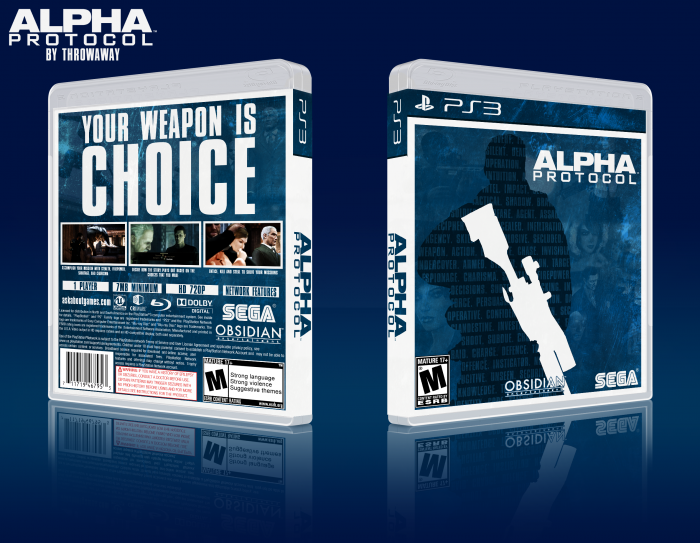 Alpha Protocol box art cover