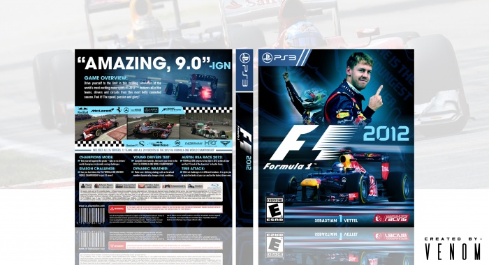 F1 2012 box art cover
