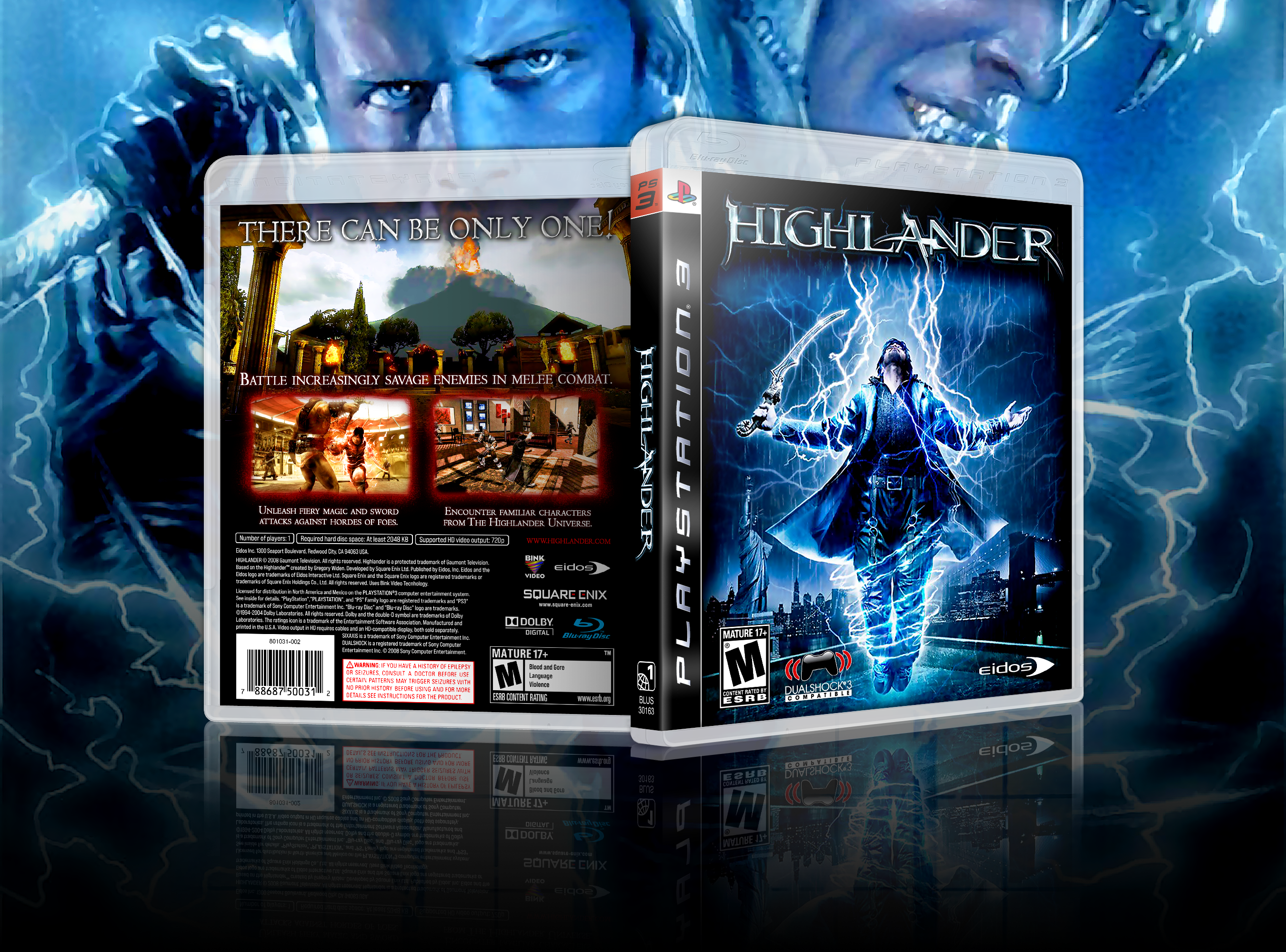 Highlander: The Game box cover