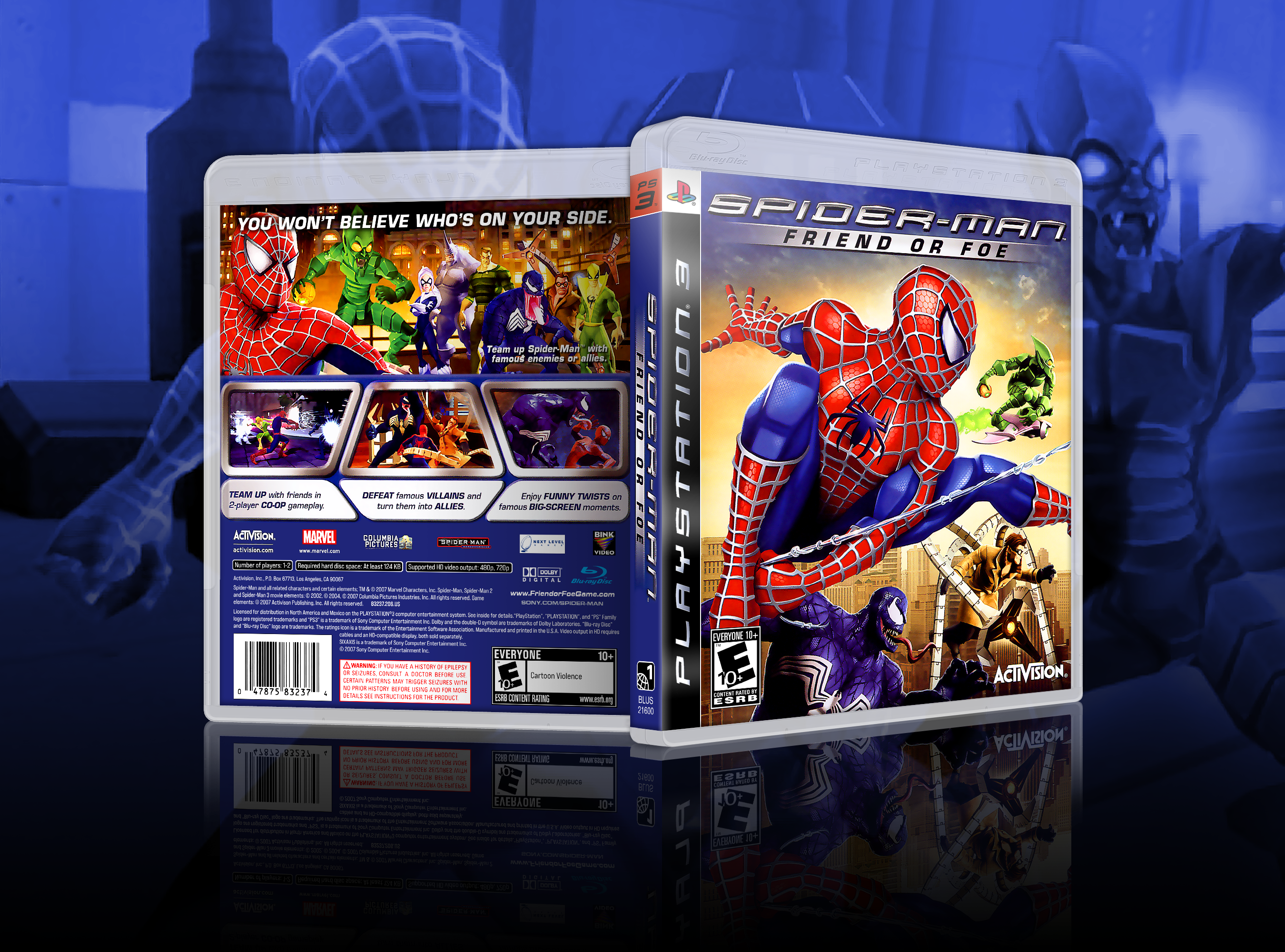 Spider-Man: Friend or Foe box cover