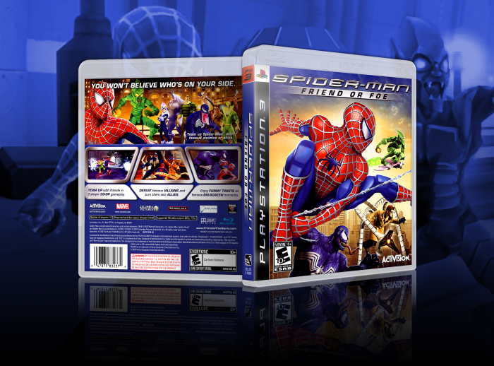 Spider-Man: Friend or Foe box art cover
