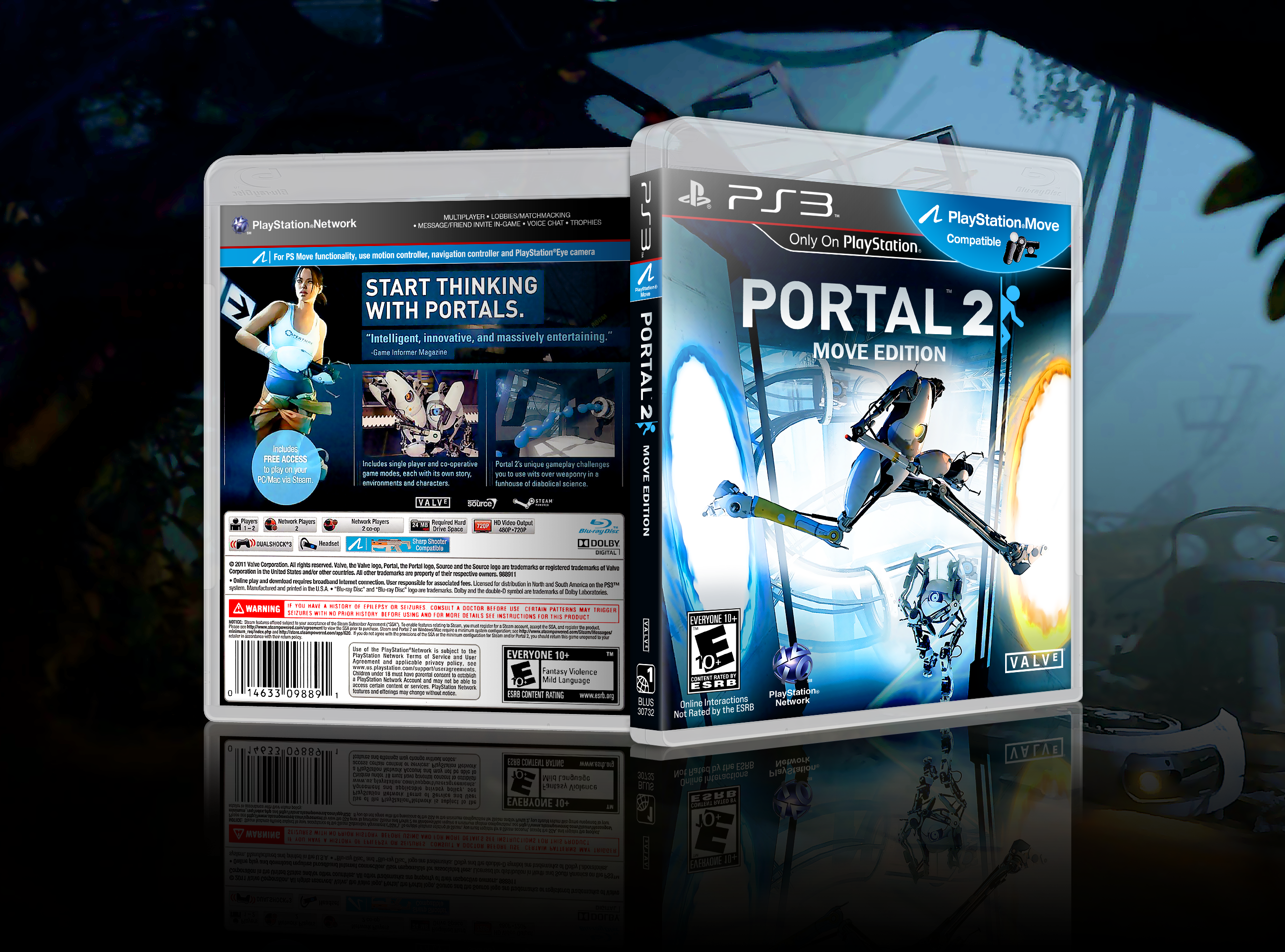 Portal 2: Move Edition box cover