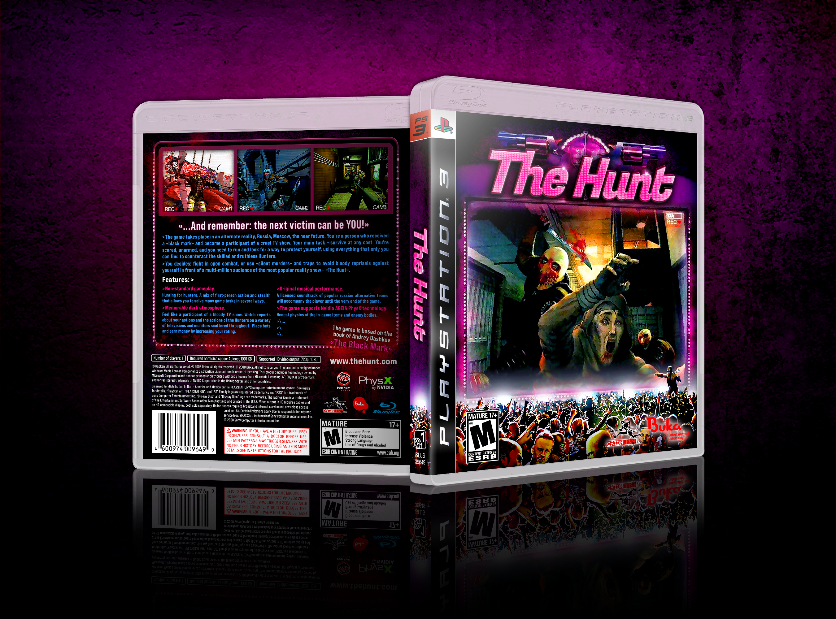 The Hunt box cover