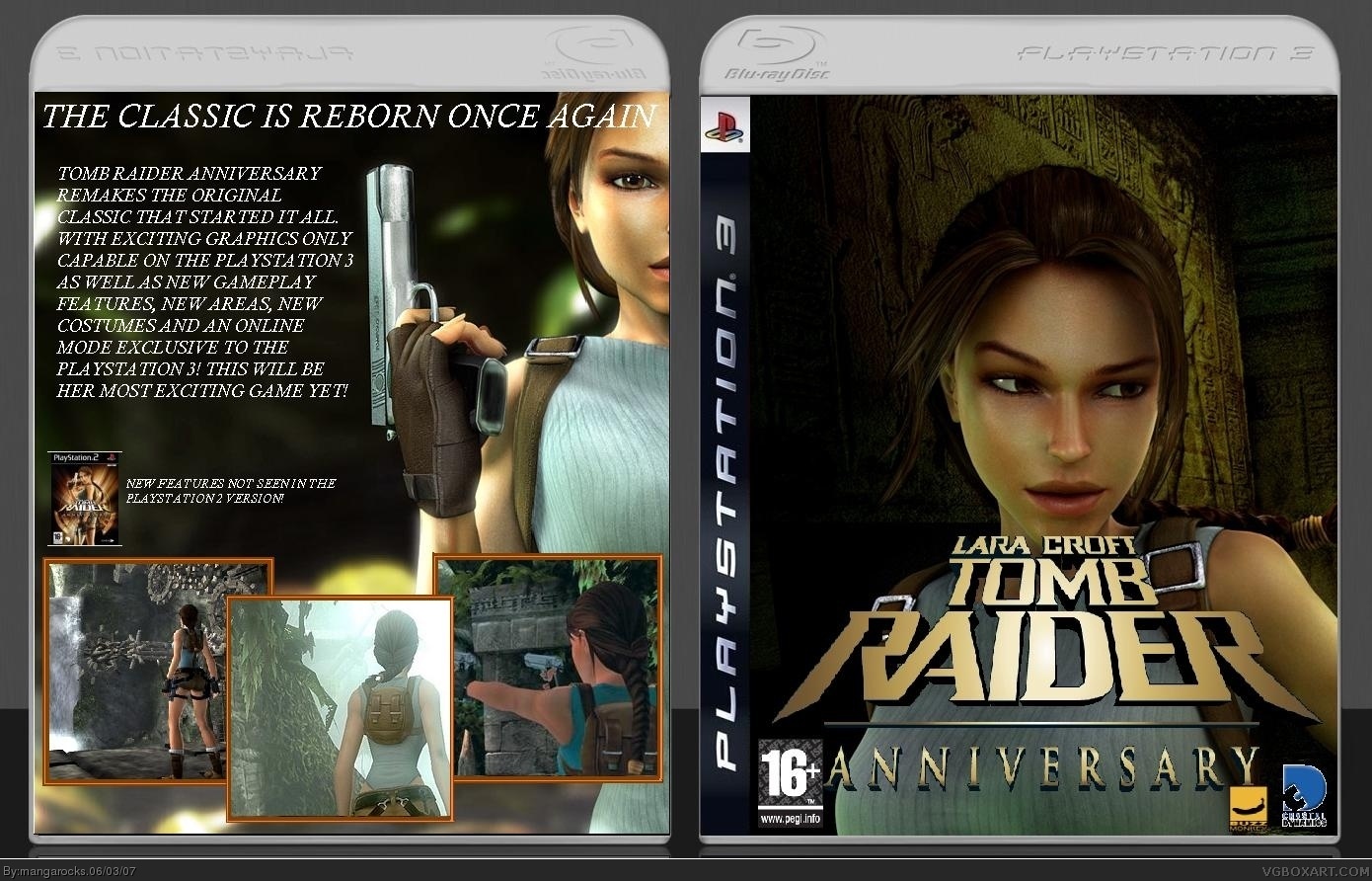 Tomb Raider Anniversary box cover