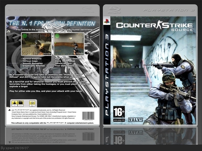 Counter-Strike: Source box art cover