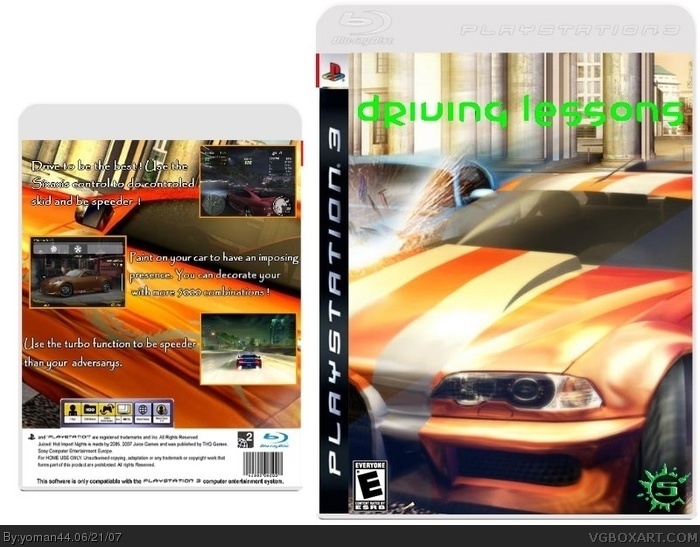 Driving Lessons box art cover