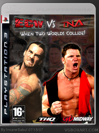 ECW vs TNA box cover