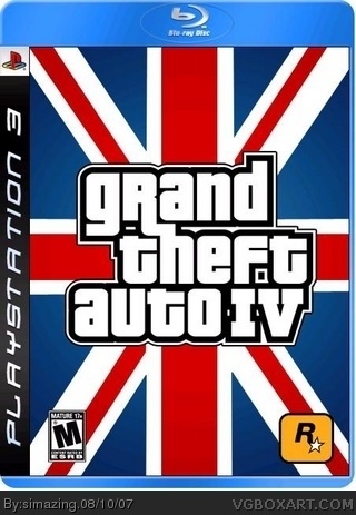 Grand Theft Auto IV: UK edition box cover