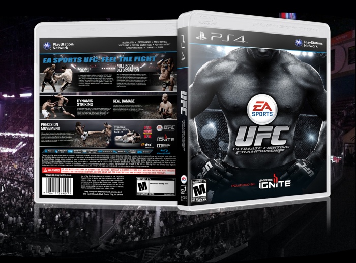 UFC box art cover