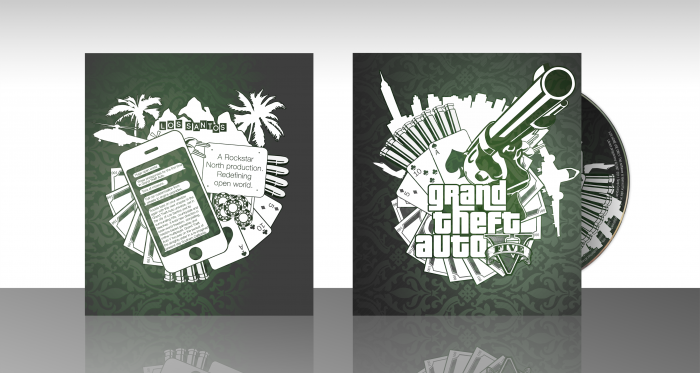 Grand Theft Auto V box art cover