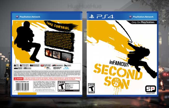 Infamous Second Son box art cover