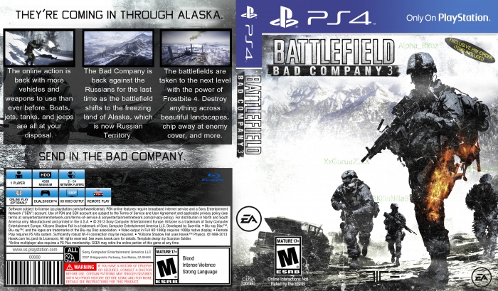 Battlefield: Bad Company 3 box art cover
