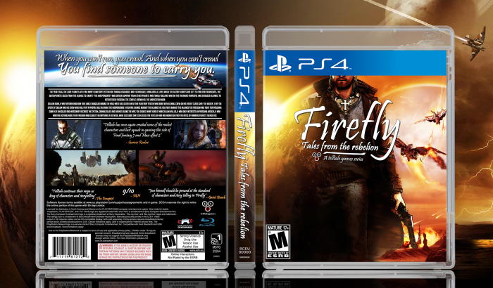 Firefly: Tales from the Rebellion box art cover