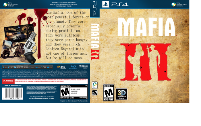 Mafia 3 box art cover