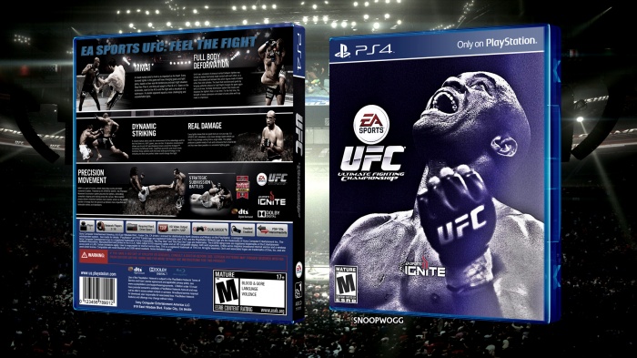 EA Sports UFC box art cover