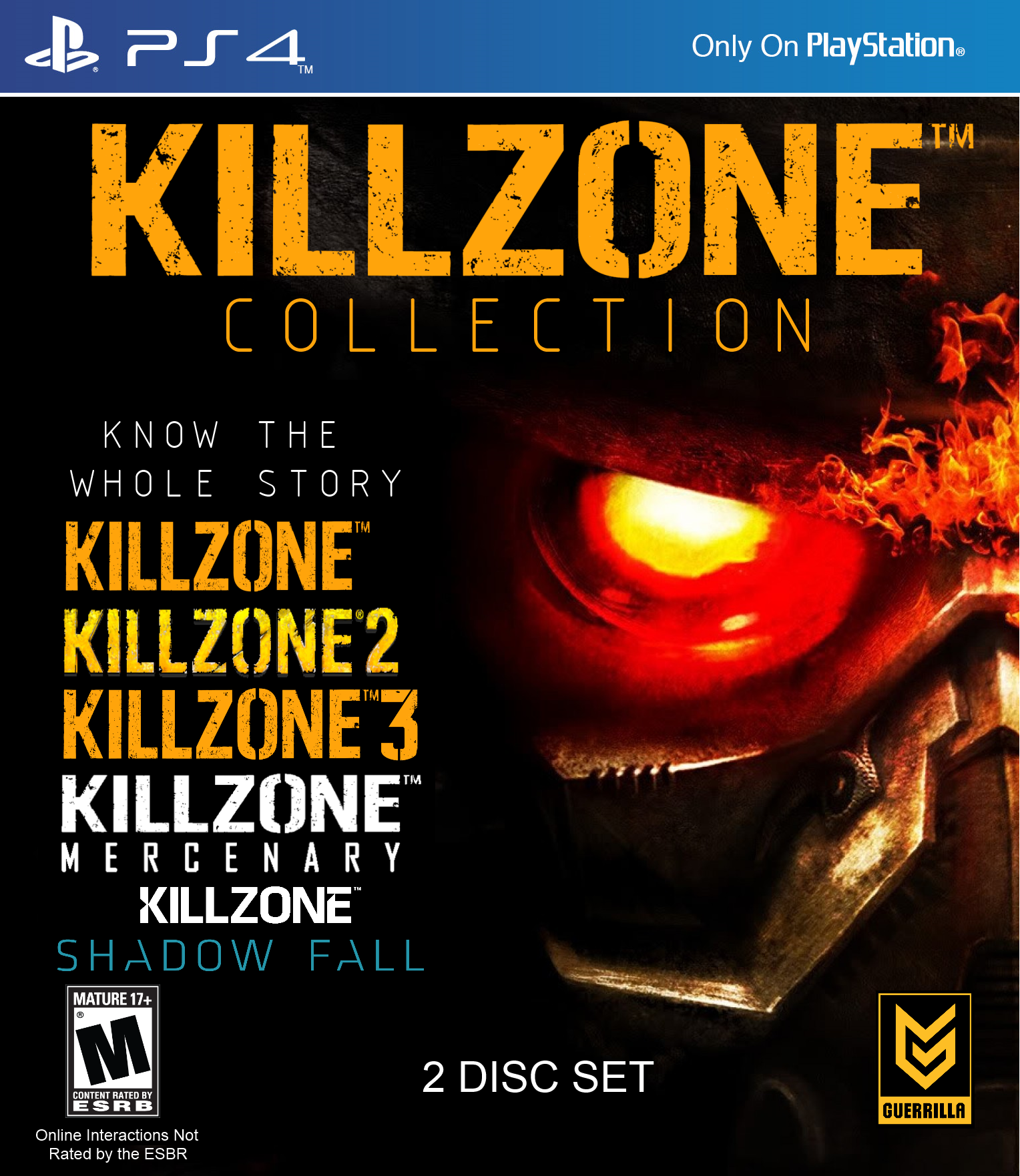 Killzone Collection box cover