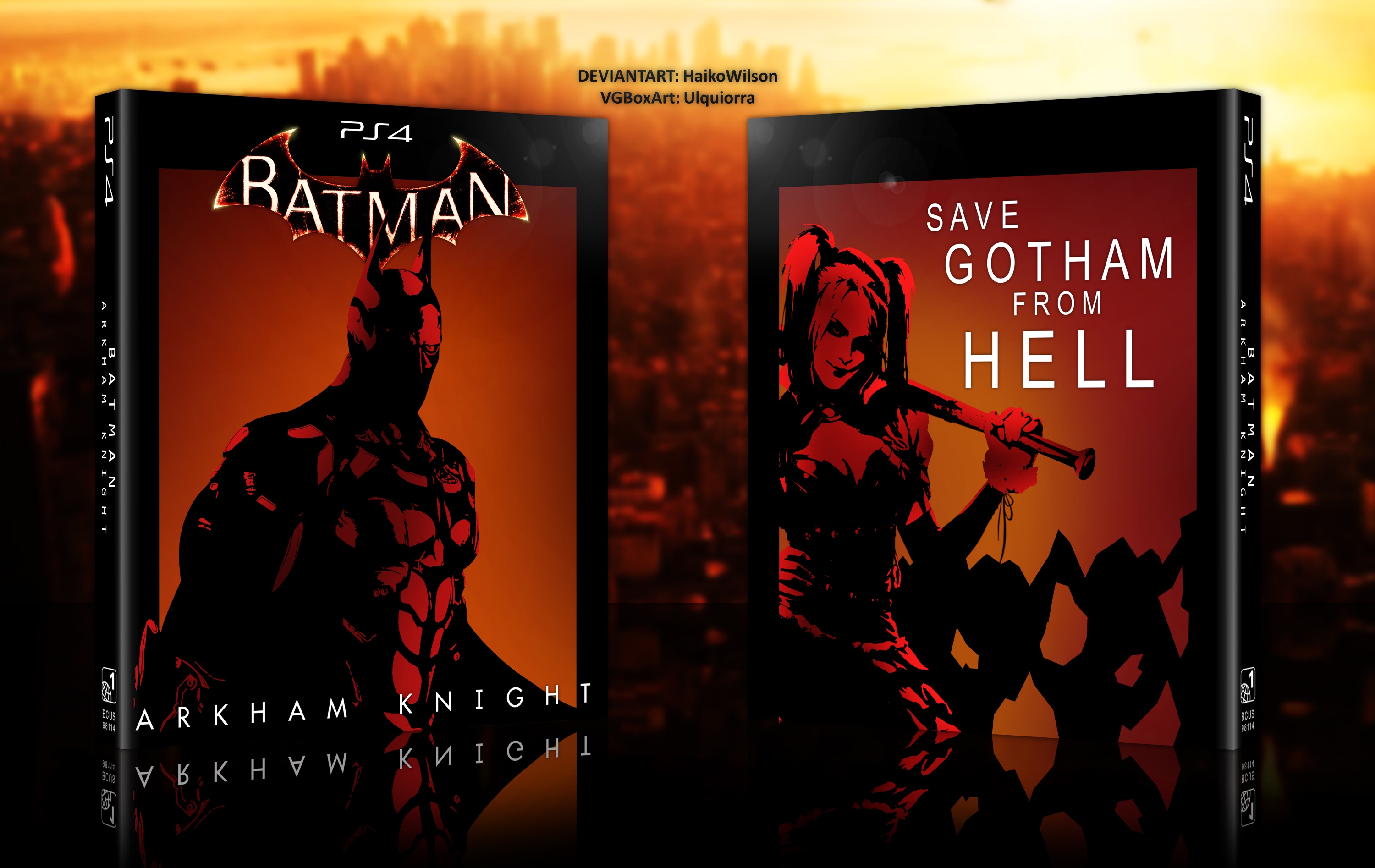 Batman Arkham Knight box cover