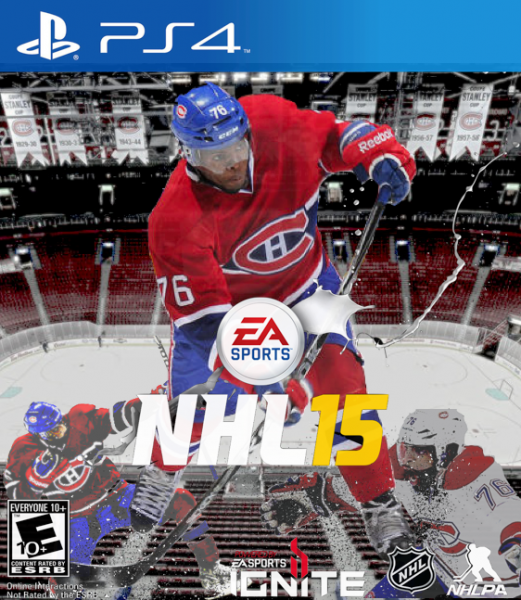 NHL 15 Subban Cover box cover