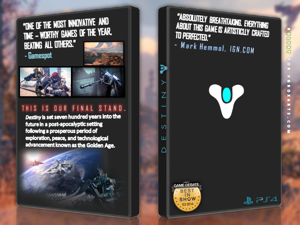 Destiny (PS4) box cover