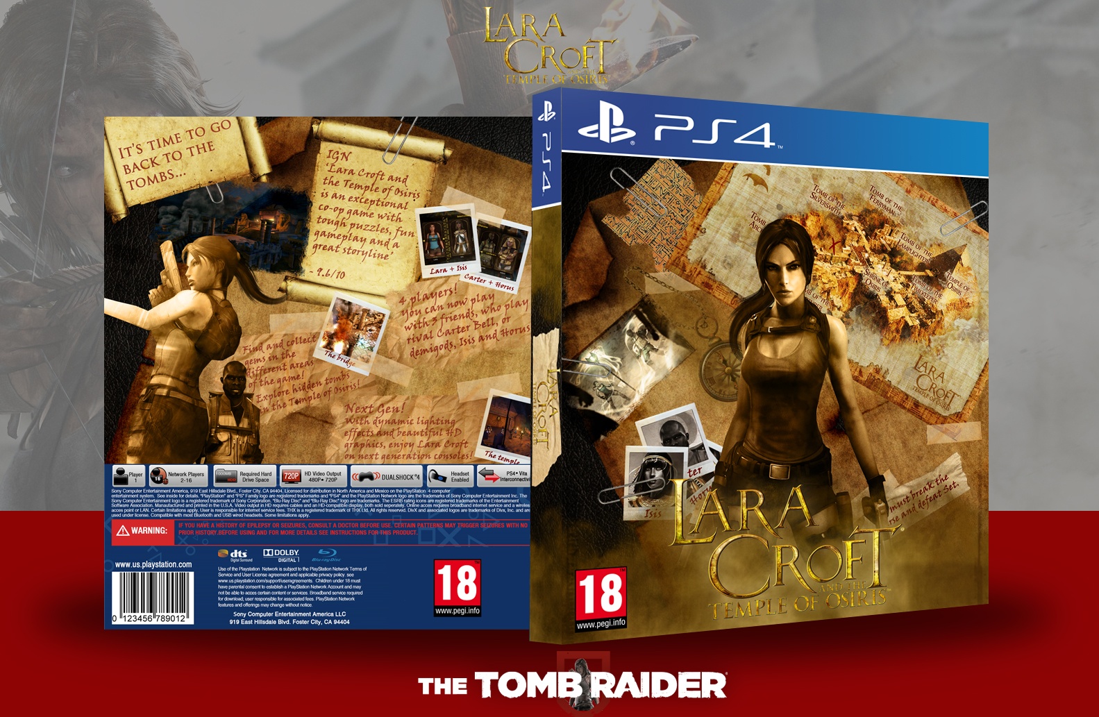 Lara Croft and the Temple of Osiris box cover