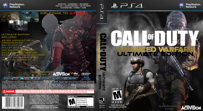 Call of Duty: Advanced Warfare UE box art cover
