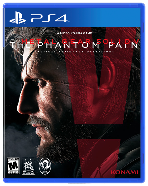 Metal Gear Solid V: The Phantom Pain box cover