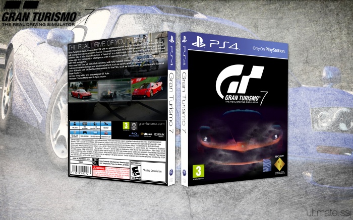 Gran Turismo 7 box art cover