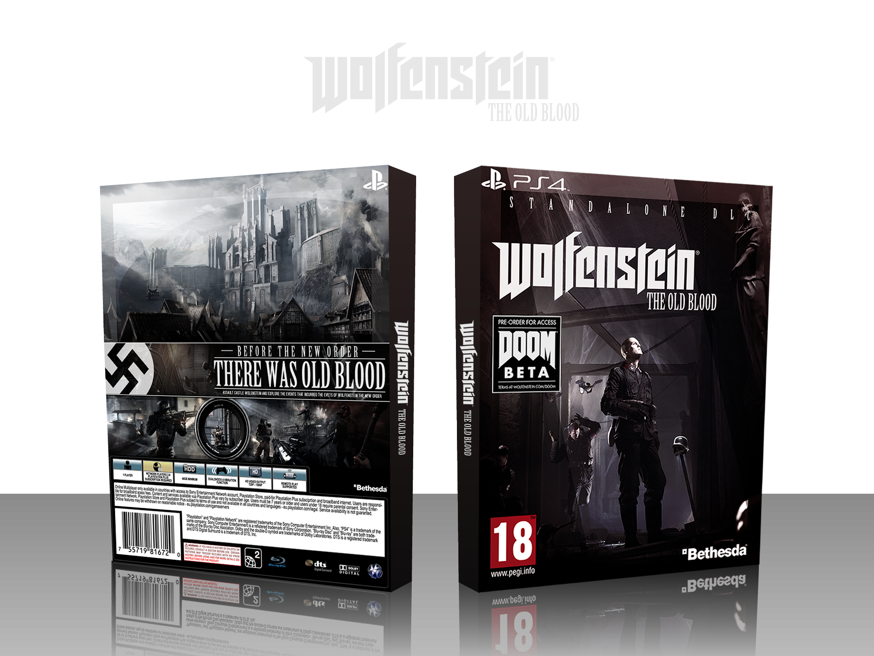 Wolfenstein: The Old Blood box cover