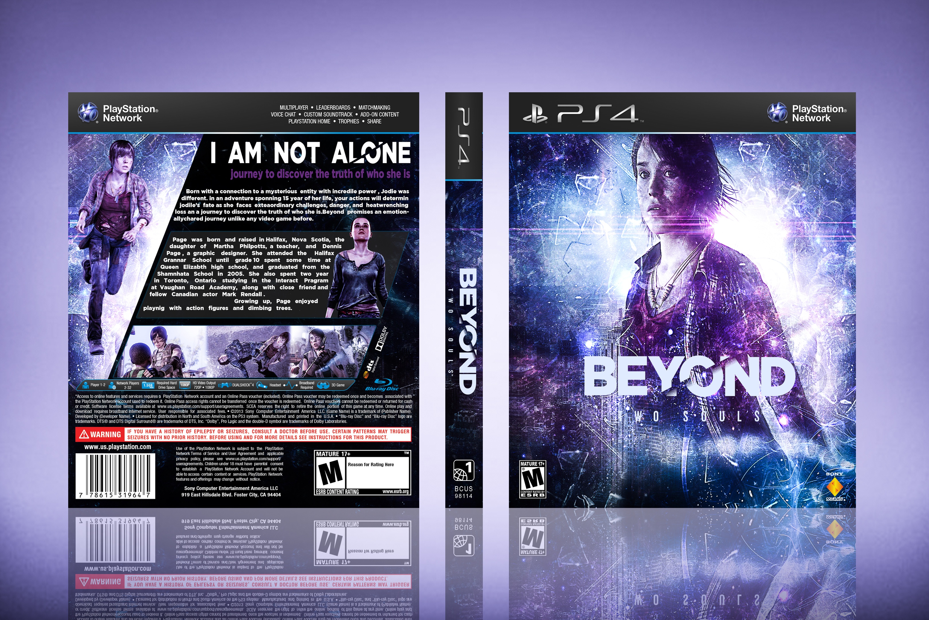 Beyond: Two Souls box cover
