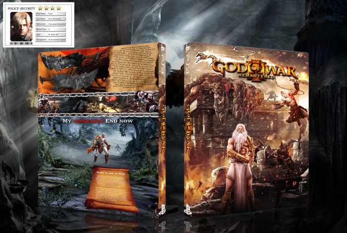 God of War III: Remastered box art cover