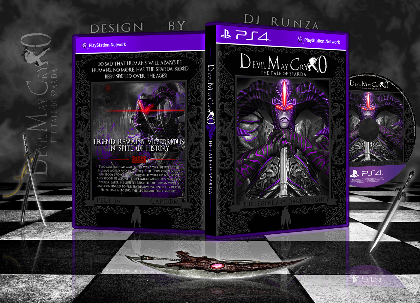 Devil May Cry 0: The Tale Of Sparda box cover