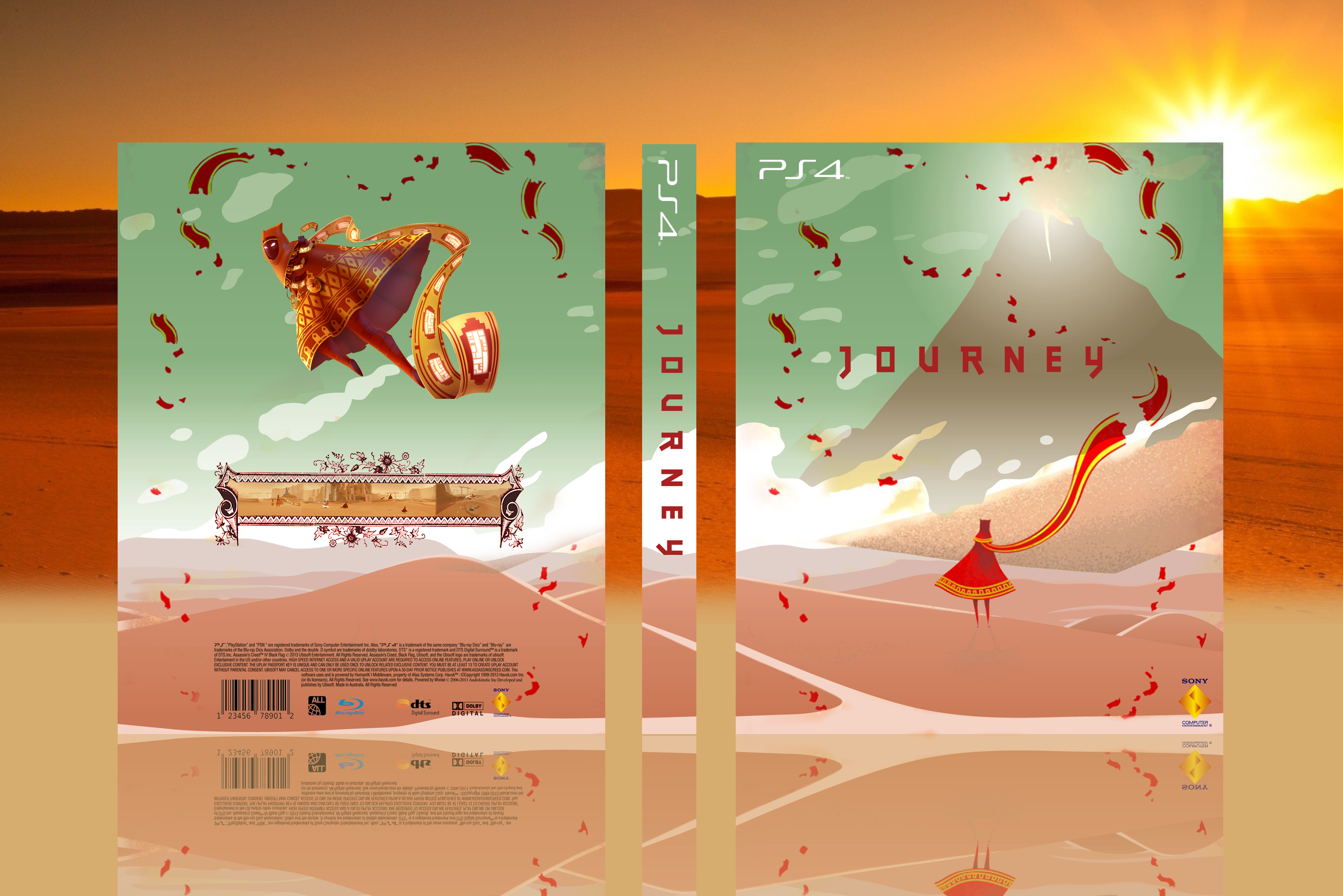 Journey box cover