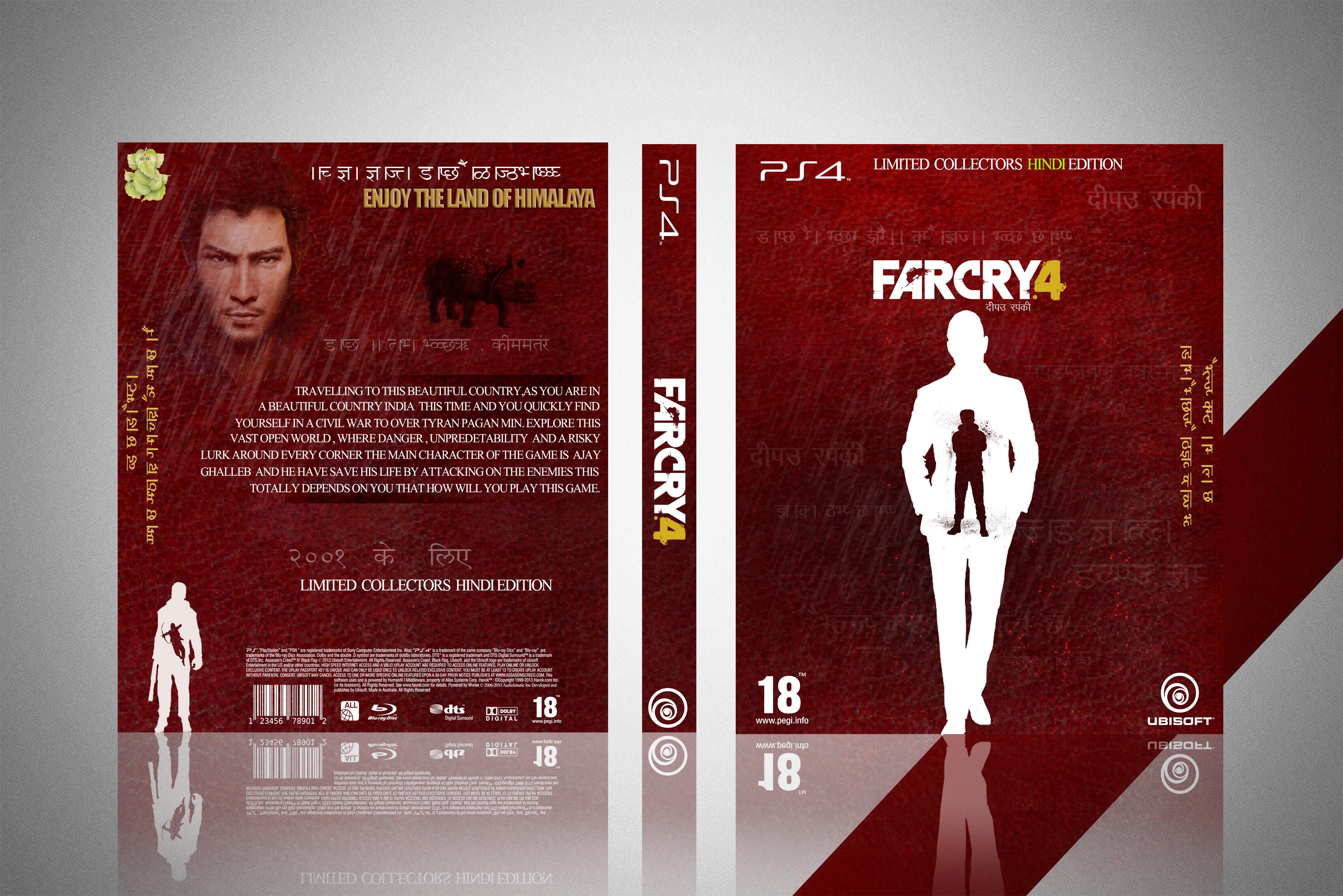 Far Cry 4 : Limited collectors HINDI Edition box cover