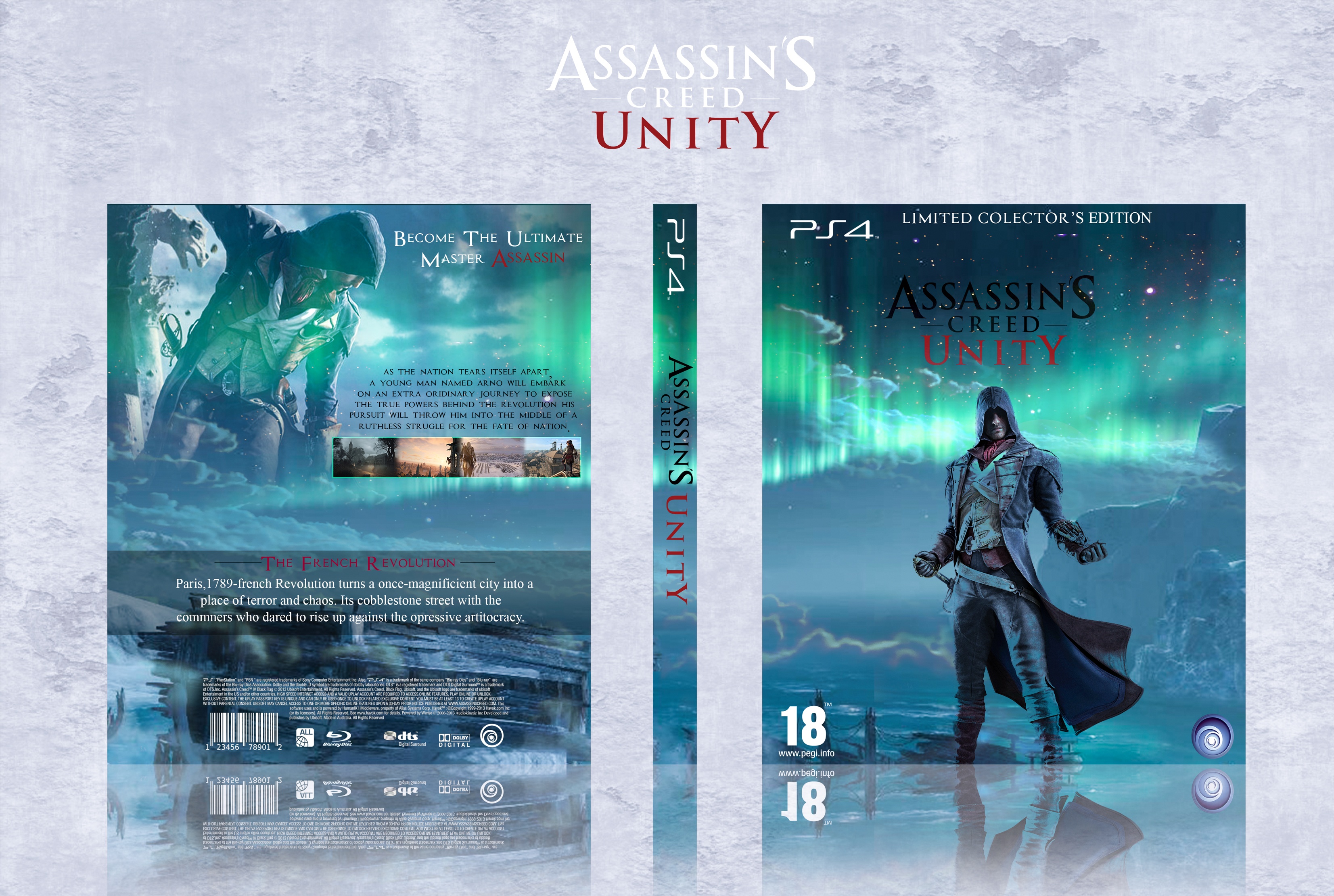 Assassian's Creed unity box cover