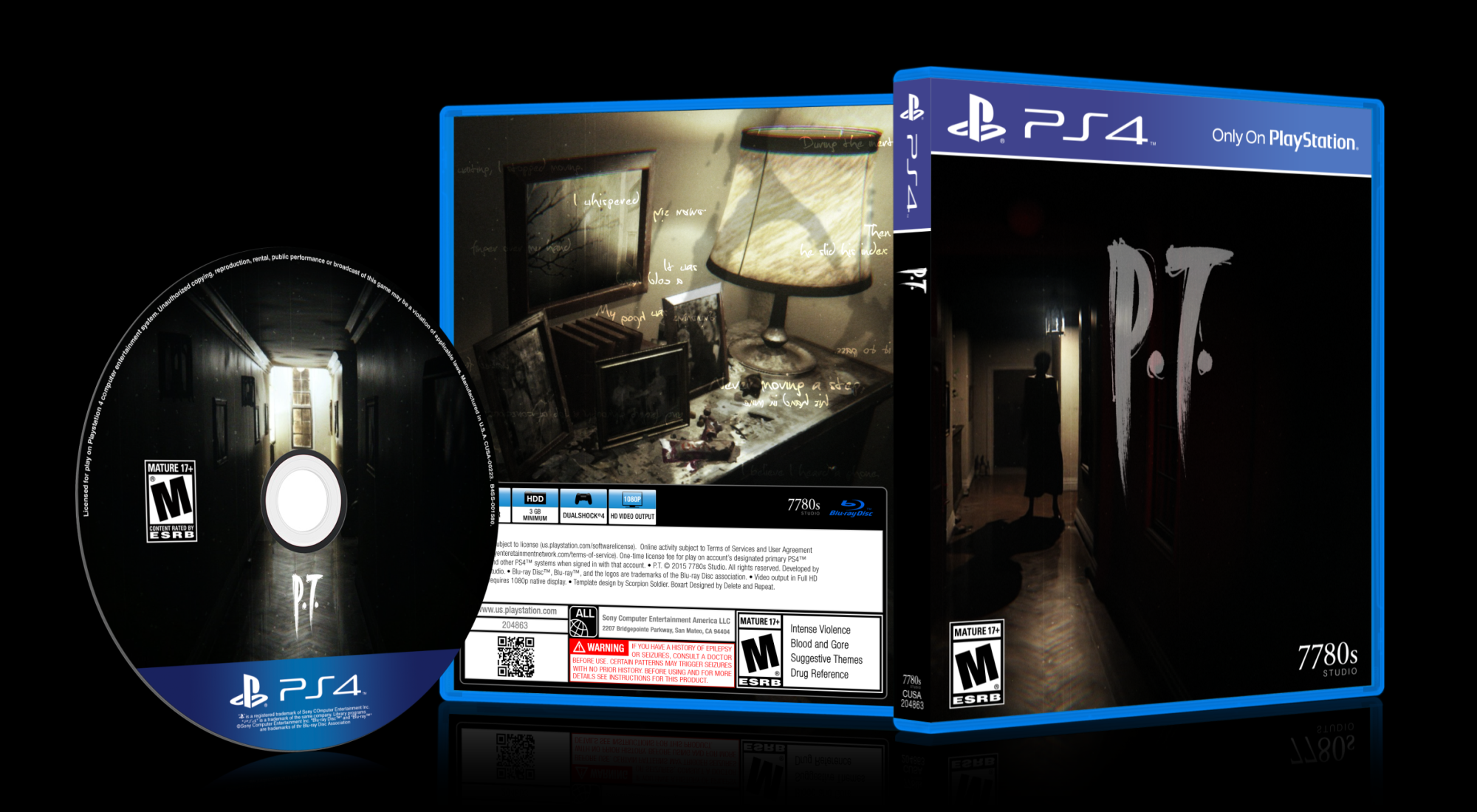 Silent Hills P.T. box cover