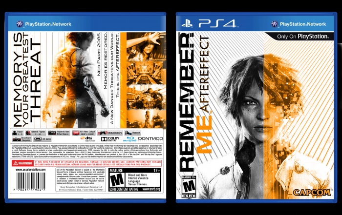 Remember Me: Aftereffect box art cover