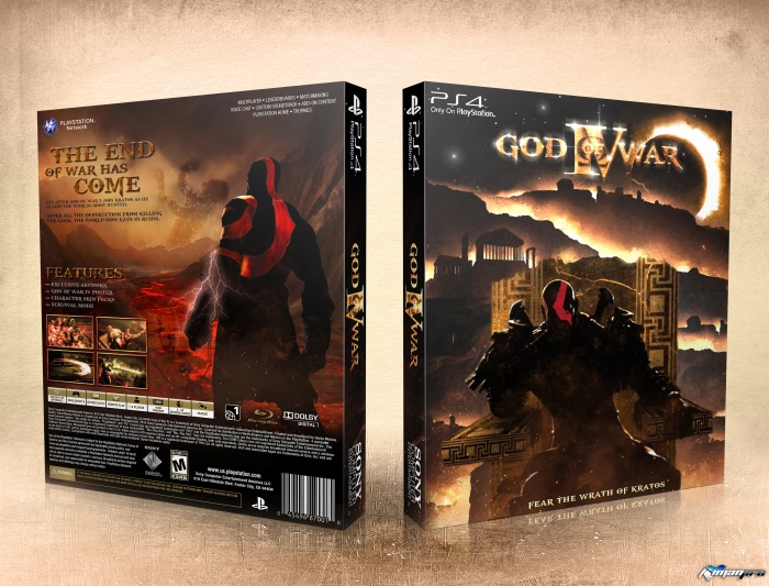 God of War IV box art cover