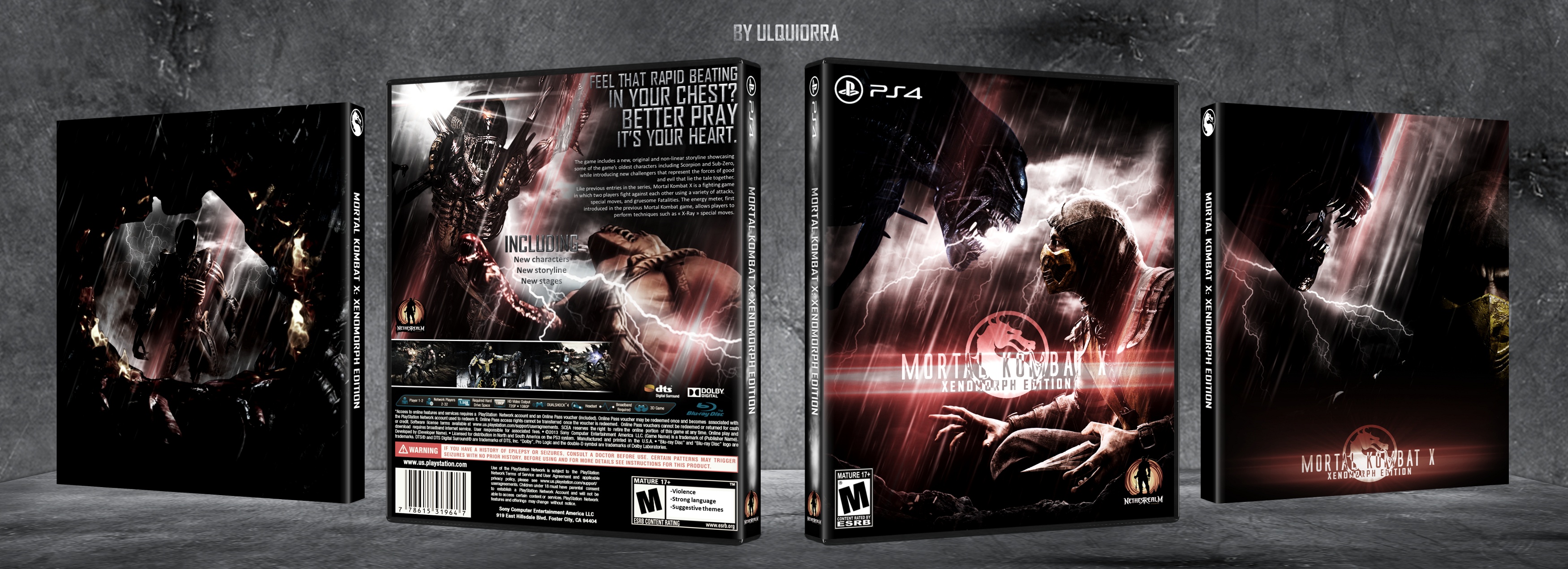 Mortal Kombat X: Xenomorph Edition box cover