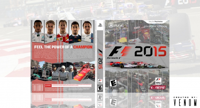 F1 2015 box art cover