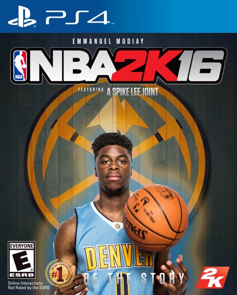 NBA 2K16 box art cover