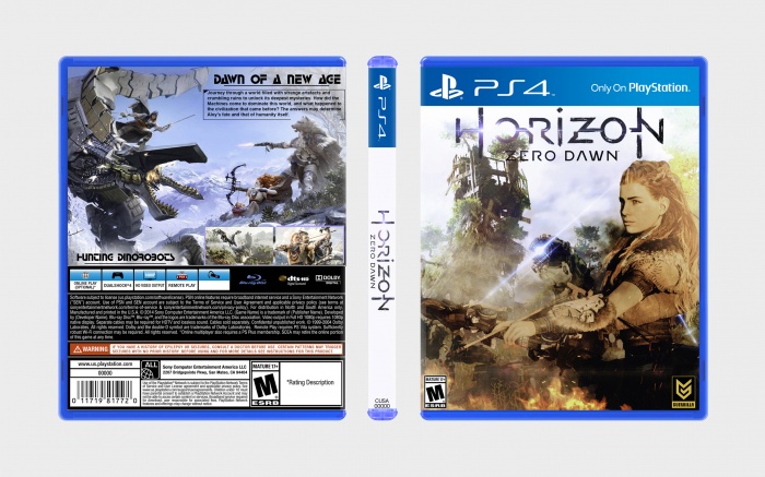 Horizon: Zero Dawn box art cover