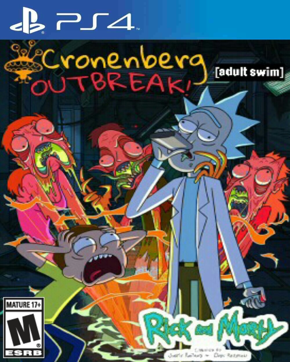 Cronenberg Outbreak! box cover