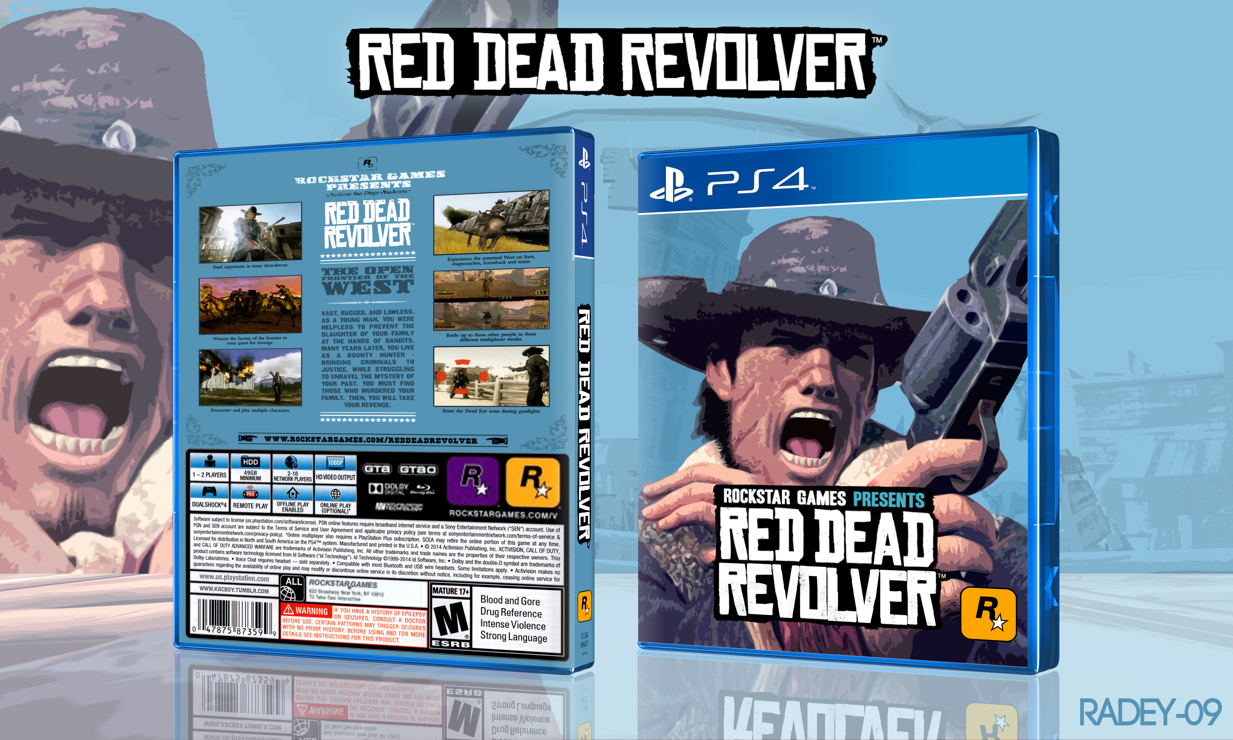 Red Dead Revolver: Remastered box cover