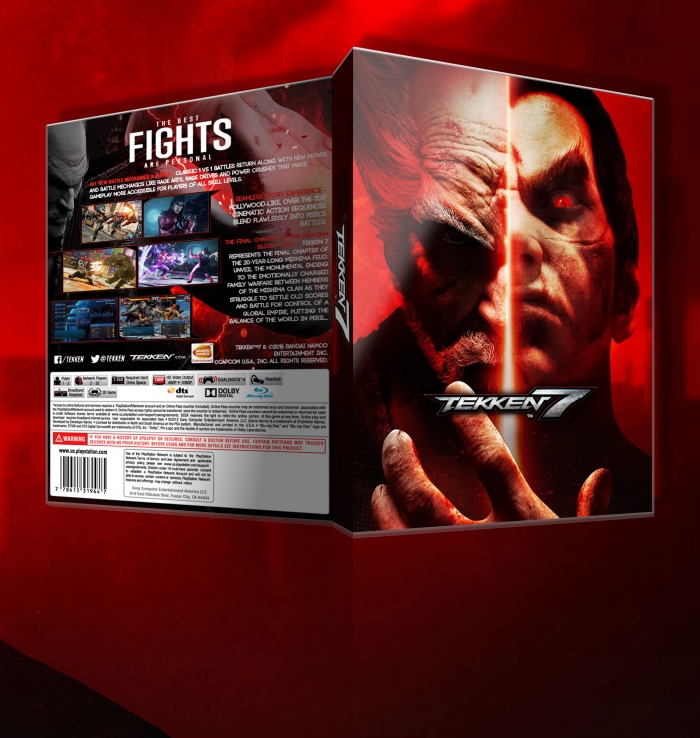 Tekken 7 box art cover
