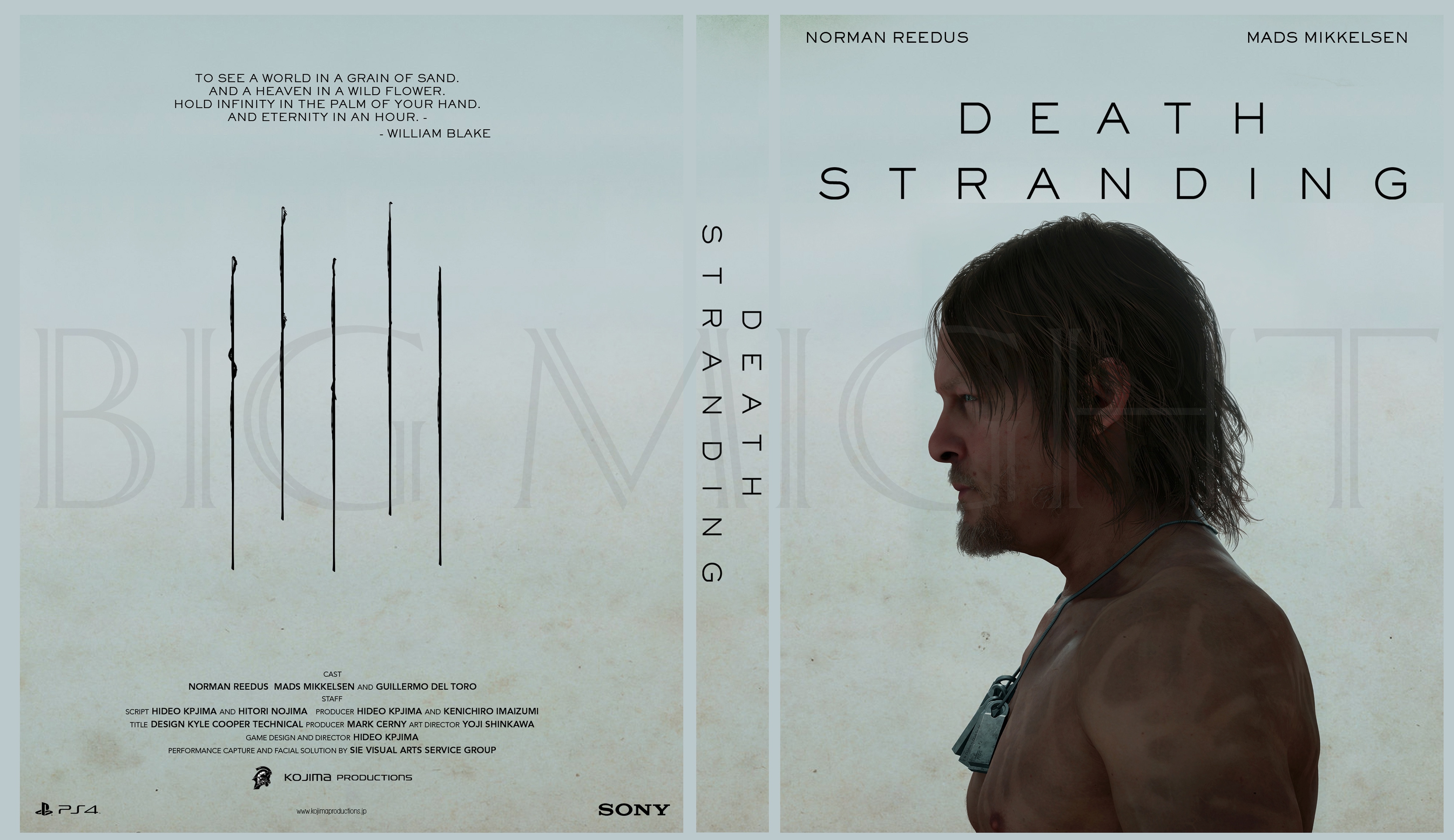 Death Stranding box cover
